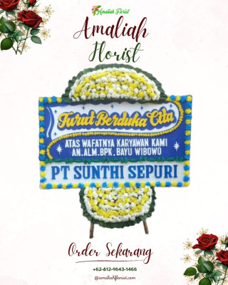 Papan Bunga Duka di Gunung Meriah