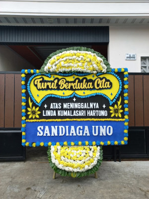 Papan Bunga Duka di Gunung Meriah